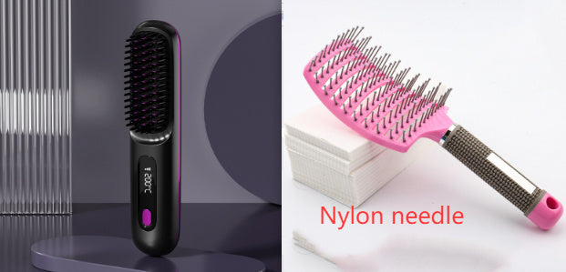 2 In 1 Straightener & Curler USB
