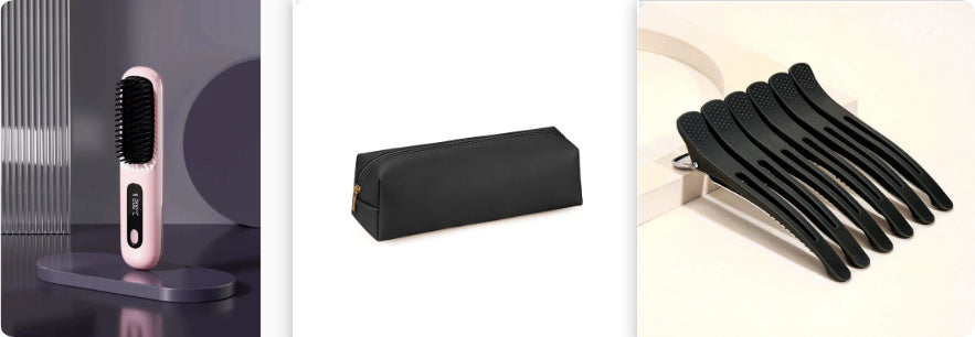 2 In 1 Straightener & Curler USB