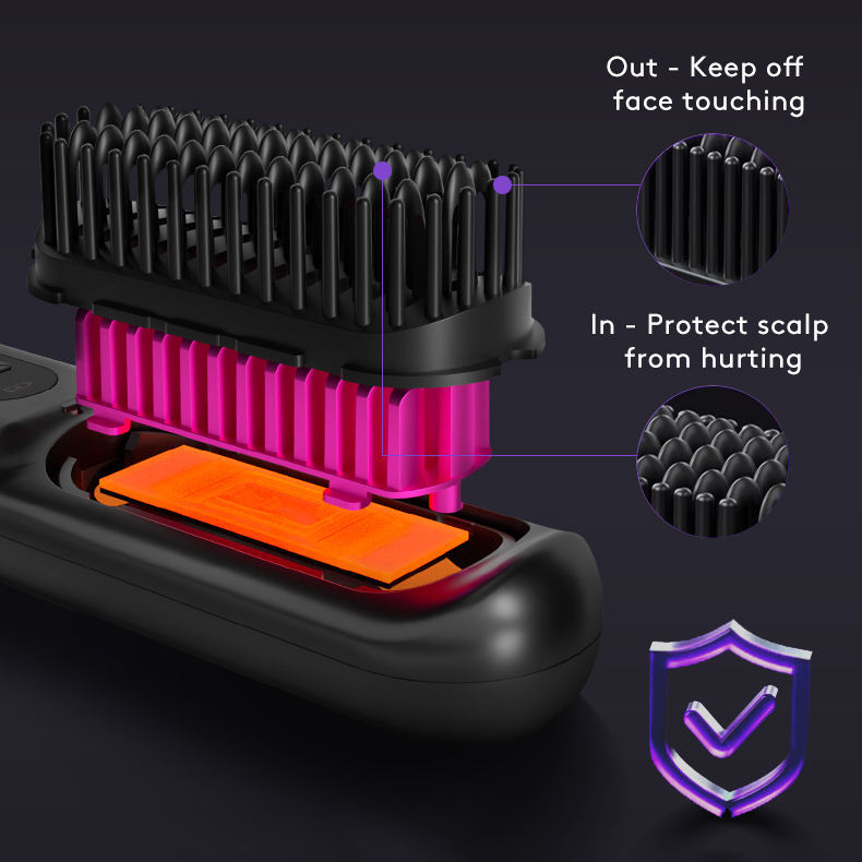 2 In 1 Straightener & Curler USB