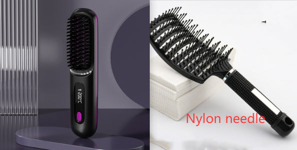 2 In 1 Straightener & Curler USB